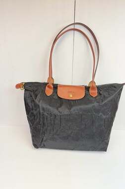 Longchamp Le Pliage Original Shoulder Tote Bag Black